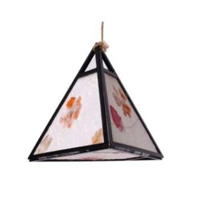 Triangle Chinese Paper Lantern Decorative Hanging Lantern DIY Craft Kit Craft Project Make Your Own Handheld Palace Lantern