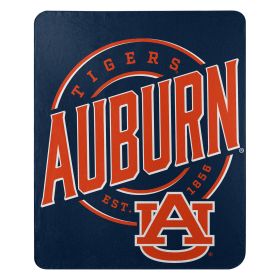 Auburn OFFICIAL NCAA "Campaign" Fleece Throw Blanket, 50" x 60"
