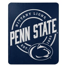 Penn State OFFICIAL NCAA "Campaign" Fleece Throw Blanket, 50" x 60"