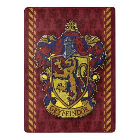 Harry Potter;  Crimson Sigil Silk Touch Throw Blanket;  46" x 60"