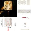 Chinese Paper Lantern Decorative Hanging Lantern DIY Craft Kit Handheld Palace Lantern Craft Project Make Your Own Lantern