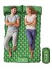 MYFYU Sleeping Pad for Camping 2 Person; Foot Press Inflatable Tents for Camping with Pillow;  Waterproof Air Mattress Camping for Backpacking Traveli