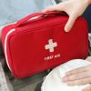 First Aid Bag Emergency Home Outdoor Treatment Rescue Pouch
